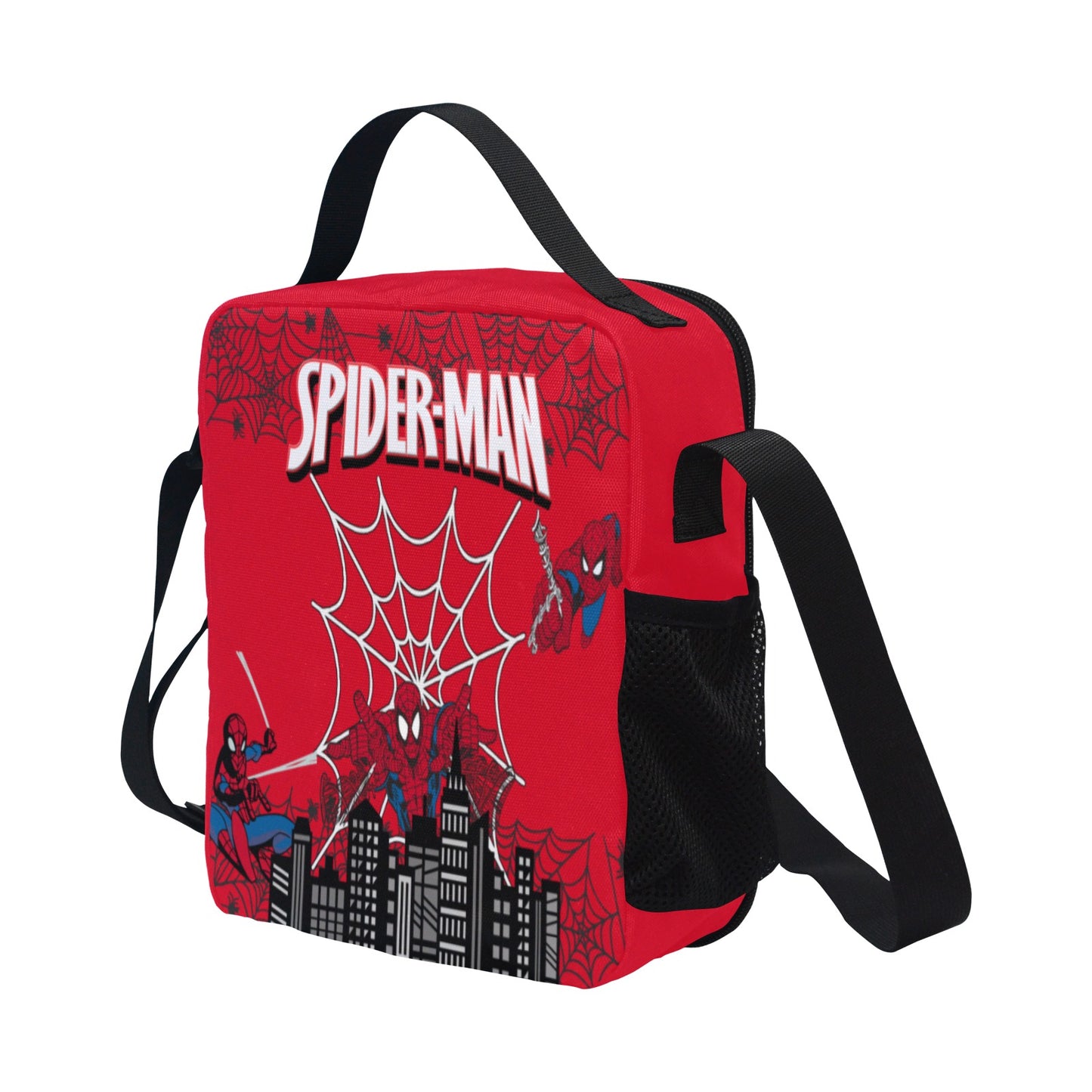 Web-Slinging Spider-Man Crossbody Lunch Bag