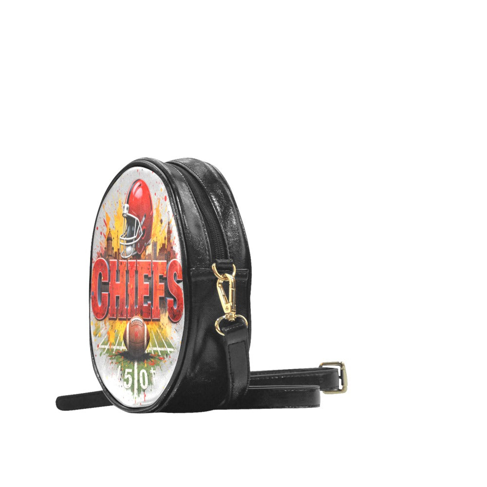 Chiefs 5-0 Victory Round Crossbody Bag