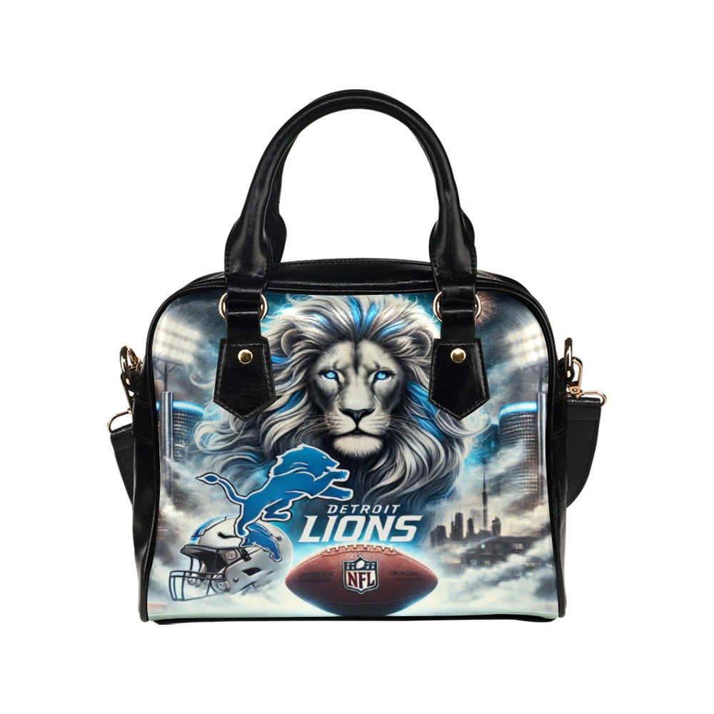Detroit Lions Blue-Eyed Lion Power Handbag