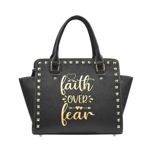 Faith Over Fear Shoulder Handbag